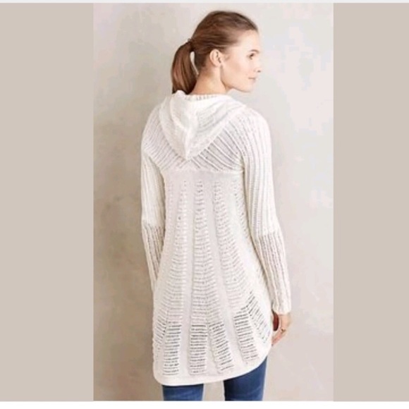 Anthropologie Open Knit Sweater Cardigan - Picture 2 of 3